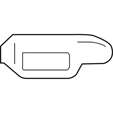 QN25DX9AB Mopar Glovebox Door Latch Illustration 1 of 1