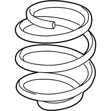 Jeep Wrangler Coil Springs - 68253587AA