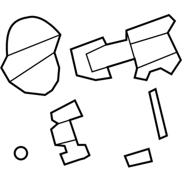 2009 Chrysler Sebring Fuel Door - 5008741AC