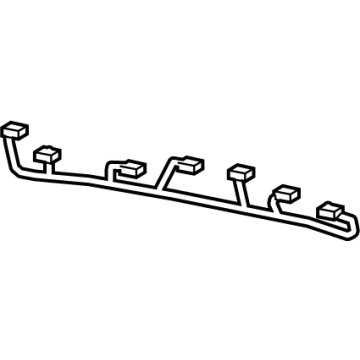 68361691AC Mopar Rear Fascia Illustration 1 of 1