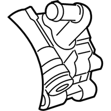 Jeep Power Steering Pump - 52089883AD