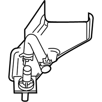 2008 Jeep Commander Power Steering Hose - 52089487AA