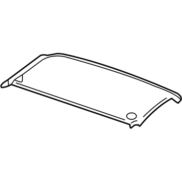 5HX36TL2AC Mopar Headliner Illustration 1 of 1