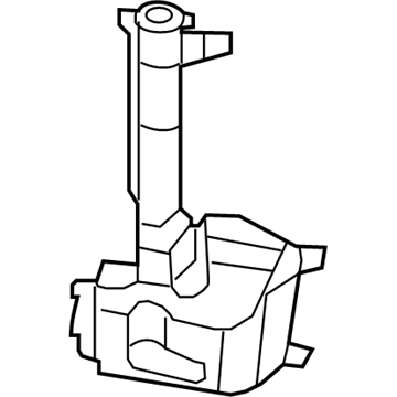Mopar 68020535AA Windshield Washer Reservoir 68020535AA Mopar Windshield Washer Reservoir Illustration 1 of 1