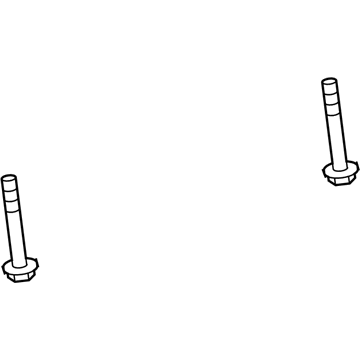 6105245AA Mopar Hexagon Head Bolt Illustration 1 of 1