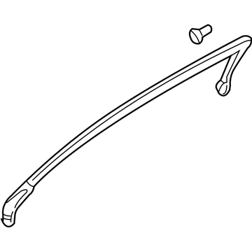 MR341827 Mopar Front Door Weatherstrip Illustration 1 of 1