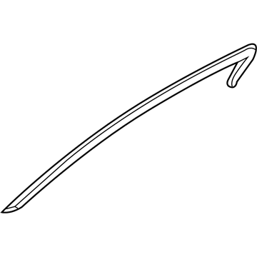 MR341825 Mopar Channel-Door Window WEATHERSTRIP Illustration 1 of 1