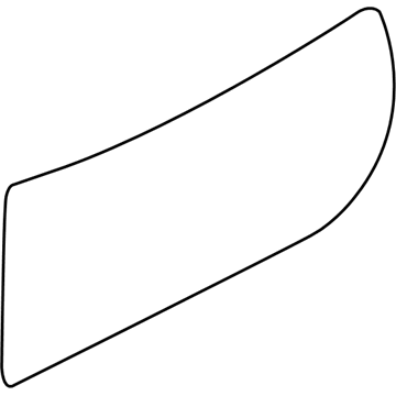 MR535724 Mopar Front Door Outer Repair Door Illustration 1 of 1