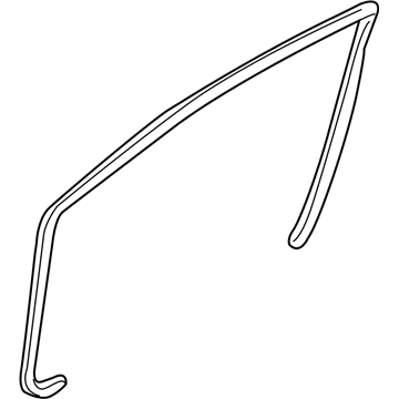 MR641397 Mopar Front Door Opening Weatherstrip Illustration 1 of 1