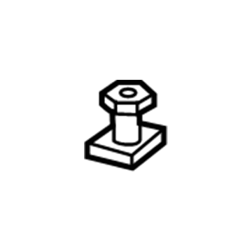 55364470AB Mopar STOP/BUMPER-Hood Illustration 1 of 1