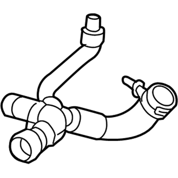 Chrysler 200 Radiator Hose - 68104977AD