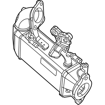 68493360AA Mopar Cooler-Low Pressure EGR Illustration 1 of 1