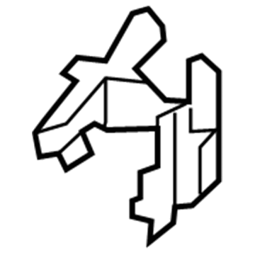 Mopar 1FY221K2AA Seat Adjuster 1FY221K2AA Mopar Seat Adjuster Illustration 1 of 1