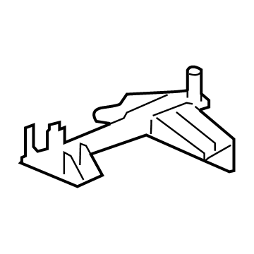5116495AB Mopar RETAINER-Battery Illustration 1 of 1