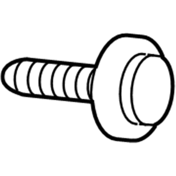 68193630AA Mopar Hexagon Flange Head Screw Illustration 1 of 1