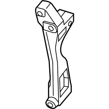 52123671AA Mopar Drive Shaft Center Bearing Bracket Illustration 1 of 1