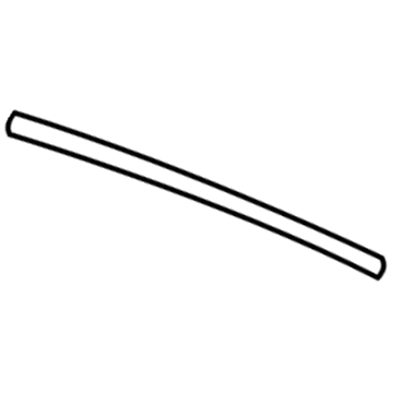 5115760AC Mopar WEATHERSTRIP-B Pillar CUTLINE Illustration 1 of 1