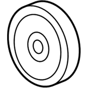 4792574AA Mopar Power Steering Pump Pulley Illustration 1 of 1