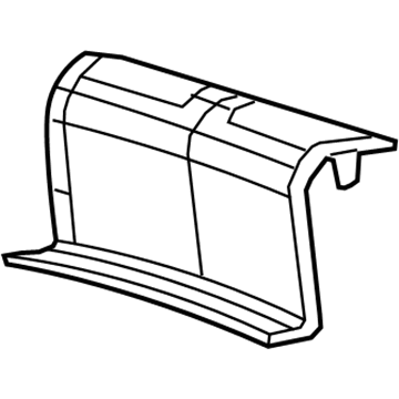 1WW25DX9AC Mopar Panel-Deck Lower Rear Closure Illustration 1 of 1