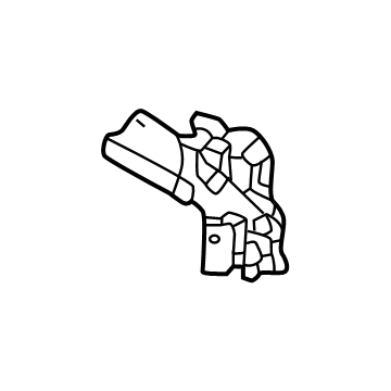 68382529AA Mopar Seat Bracket Illustration 1 of 1