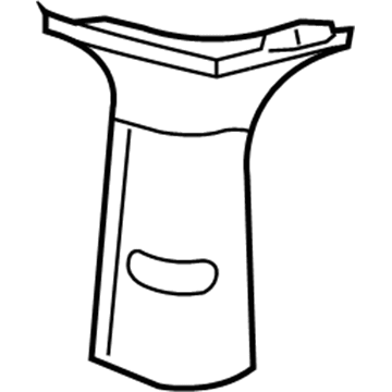 5KJ93BDXAE Mopar D Pillar Panel Illustration 1 of 1