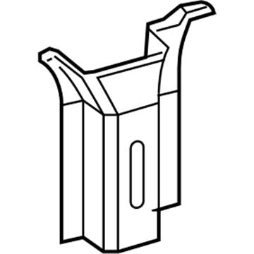 5HN10BDXAE Mopar C Pillar Panel Illustration 1 of 1