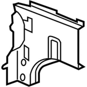 55359682AB Mopar Body Side Aperture Reinforcement Illustration 1 of 1
