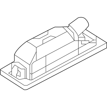 68502428AA Mopar License Plate Lamp Illustration 1 of 1