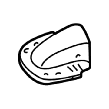 4581065 Mopar Bracket-Rear Suspension Pivot Illustration 1 of 1