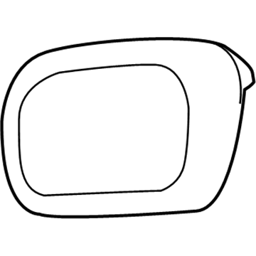 Mopar 1HU521S3AA Second Row Headrest 1HU521S3AA Mopar Second Row Headrest Illustration 1 of 1