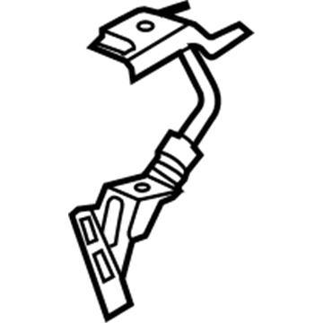 55396820AB Mopar Air Bag Bracket Illustration 1 of 1