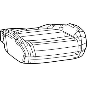 Dodge Charger Daytona Seat Cover - 7XD04TX7AB