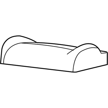 Mopar 1FZ691DVAA Front Seat Cushion Cover 1FZ691DVAA Mopar Front Seat Cushion Cover Illustration 1 of 1