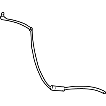 4805408AC Mopar Windshield Washer Hose Illustration 1 of 1