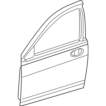 5008844AL Mopar Front Door Illustration 1 of 1