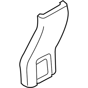 5UX45LXHAA Mopar Console Bezel Illustration 1 of 1