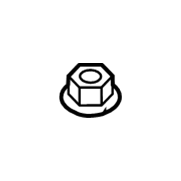 68207656AA Mopar Hexagon Nut Illustration 1 of 1