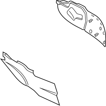 6RH51LXHAA Mopar Bezel Rt-Floor Console Illustration 1 of 1