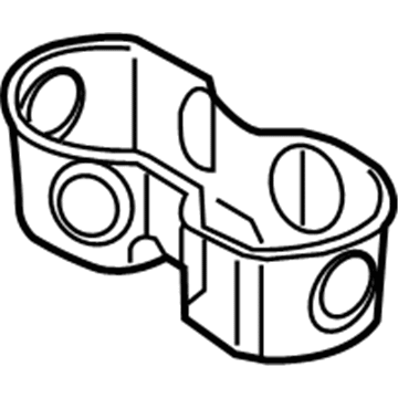 Mopar 6ML97LXHAA Console-Console Cup Holder 6ML97LXHAA Mopar Console-Console Cup Holder Illustration 1 of 1