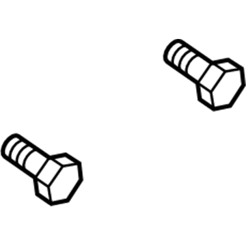 Mopar 68119856AA Screw 68119856AA Mopar Screw Illustration 1 of 1