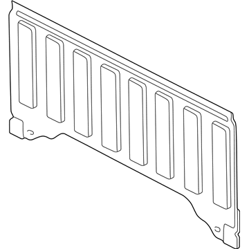 Mopar 55255528 Panel Cab Back 55255528 Mopar Panel Cab Back Illustration 1 of 1