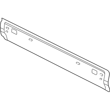 55257428AC Mopar REINFMNT-Cab Back Illustration 1 of 1