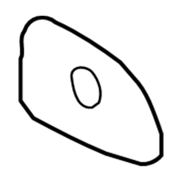 5GA53DX9AD Mopar Door Trim Panel Bezel Illustration 1 of 1