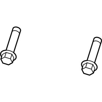 6105099AA Mopar Hexagon Head Screw Illustration 1 of 1