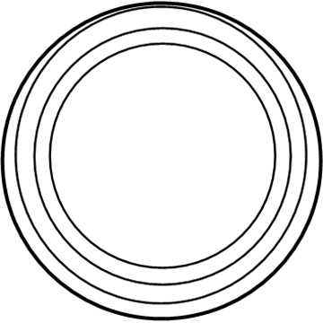 52006025 Mopar Ring 15" Wheel Trim Illustration 1 of 1