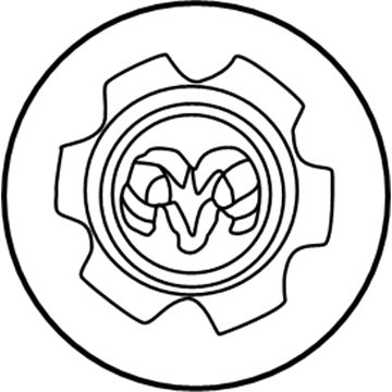 Dodge Ram 2500 Wheel Cover - 52039098AB