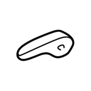 Mopar UZ291DVAB Recliner Handle UZ291DVAB Mopar Recliner Handle Illustration 1 of 1
