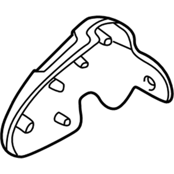 UZ431D1AA Mopar Seat Adjuster Shield Illustration 1 of 1