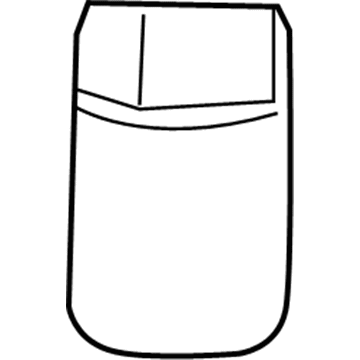 68206637AA Mopar Nut-Tire Pressure Sensor Illustration 1 of 1