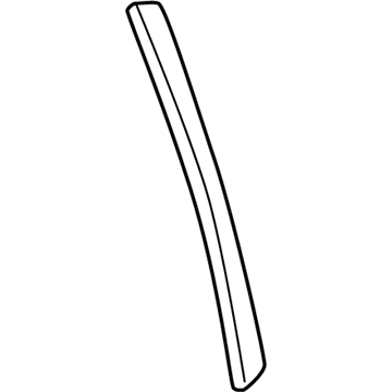 55256050AB Mopar Seal-Fender To COWL Illustration 1 of 1